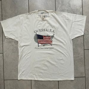 Vintage Deadstock GUESS By Georges Marciano USA 1994 Shirt 90s White